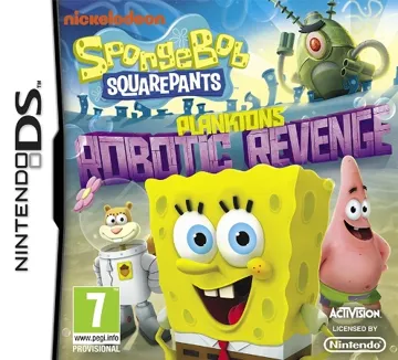 SpongeBob SquarePants - Plankton's Robotic Revenge (USA) (En,Fr) box cover front